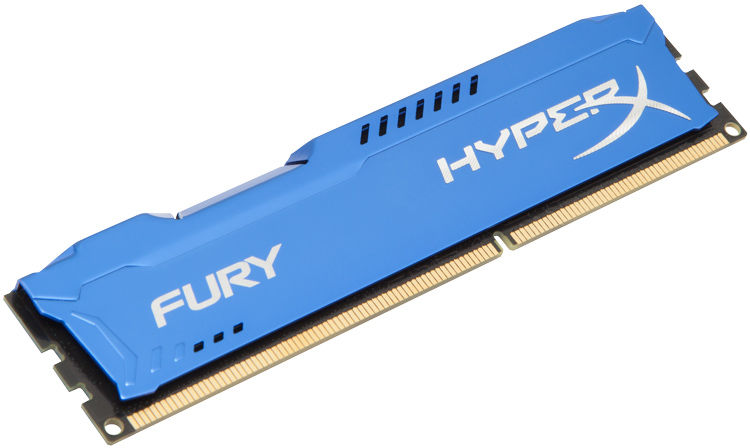 KINGSTON HYPERX FURY 4 GB DIMM DDR3-1866 Blue